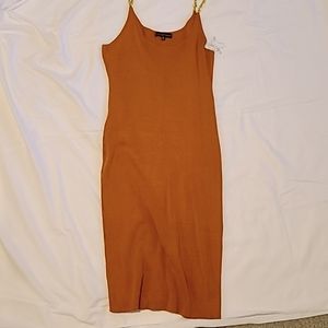 Burnt Orange Dress
